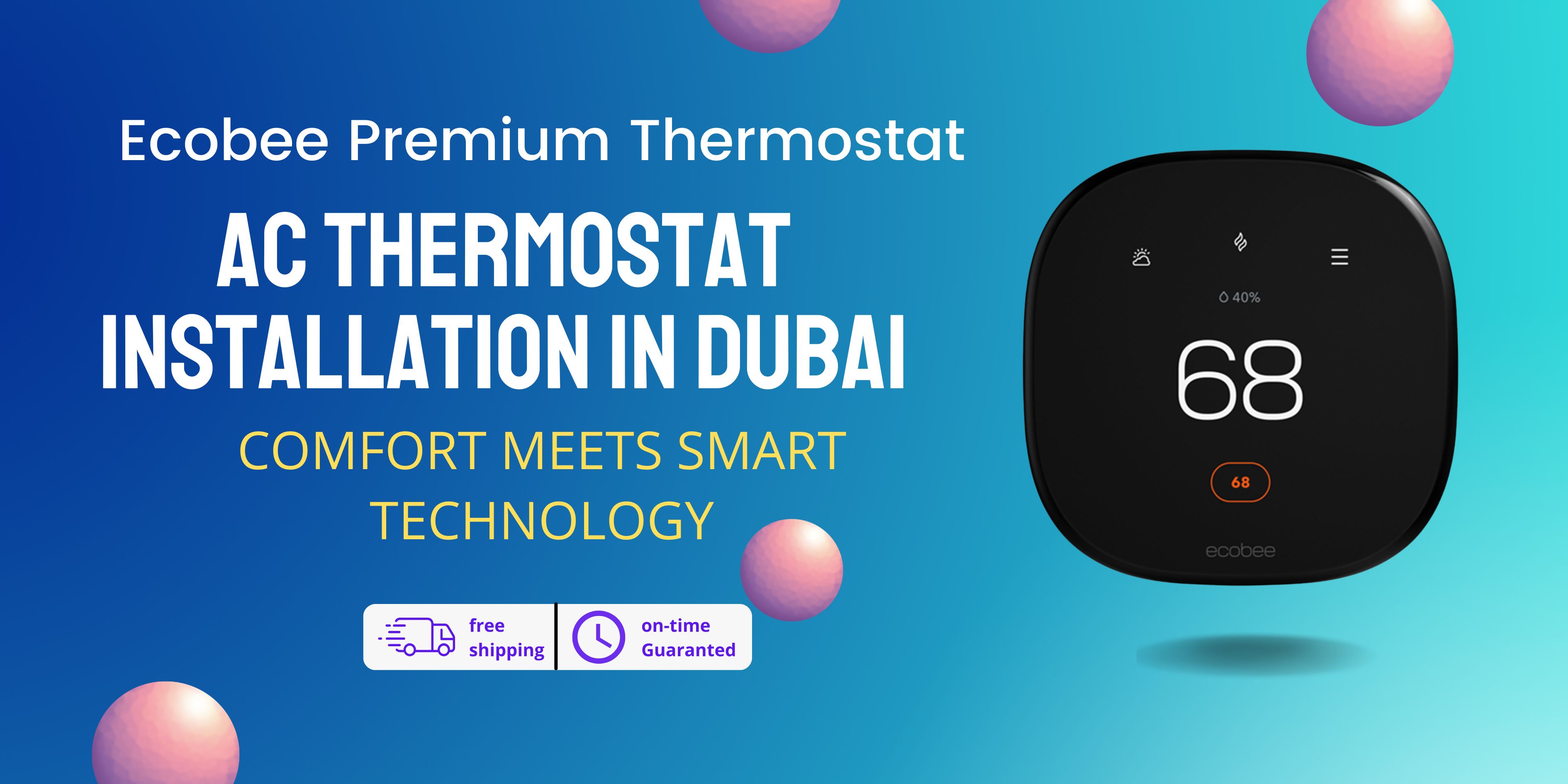 AC Thermostat Installation in Dubai
