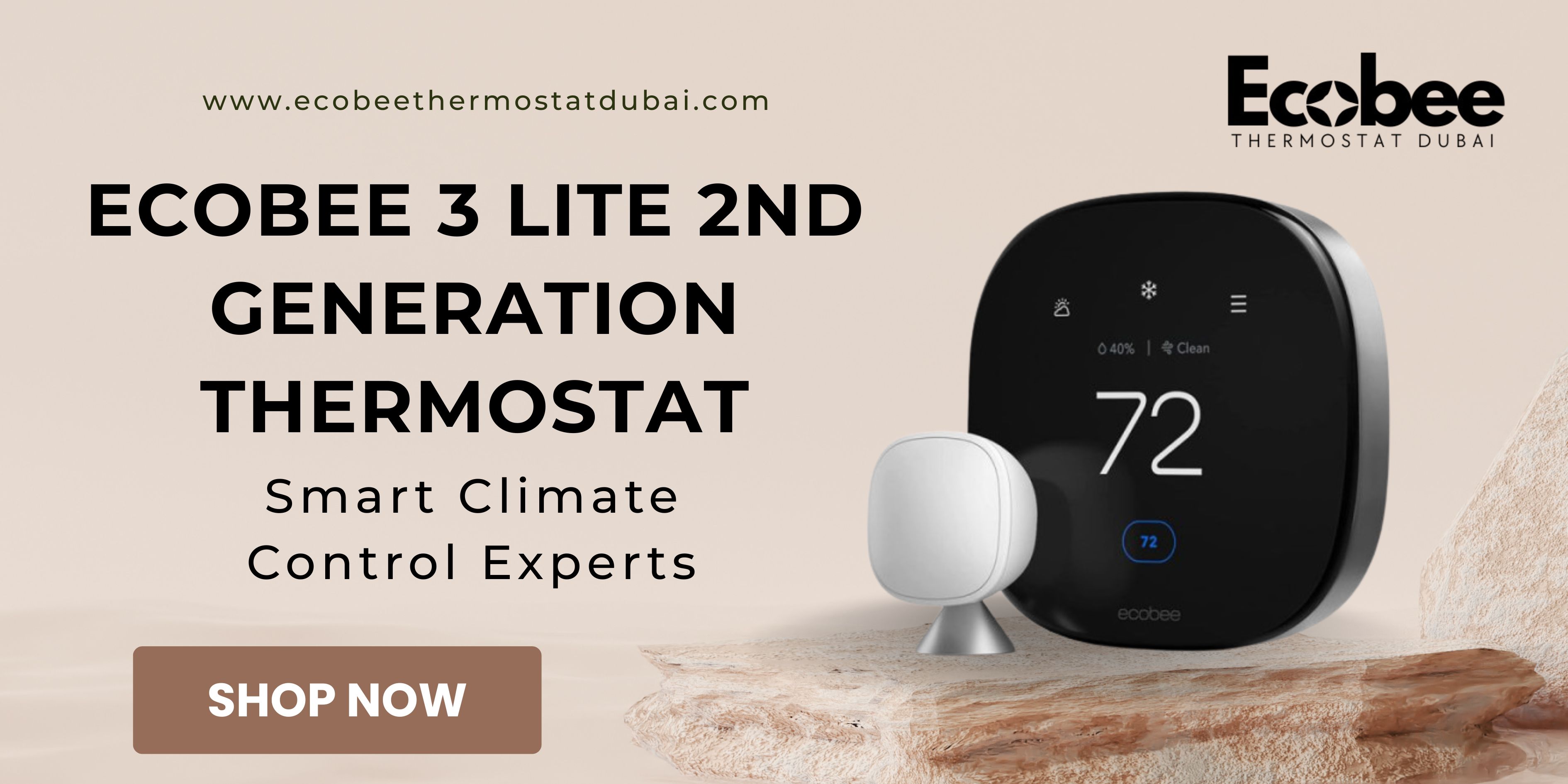 Ecobee 3 Lite 2nd Generation Thermostat
