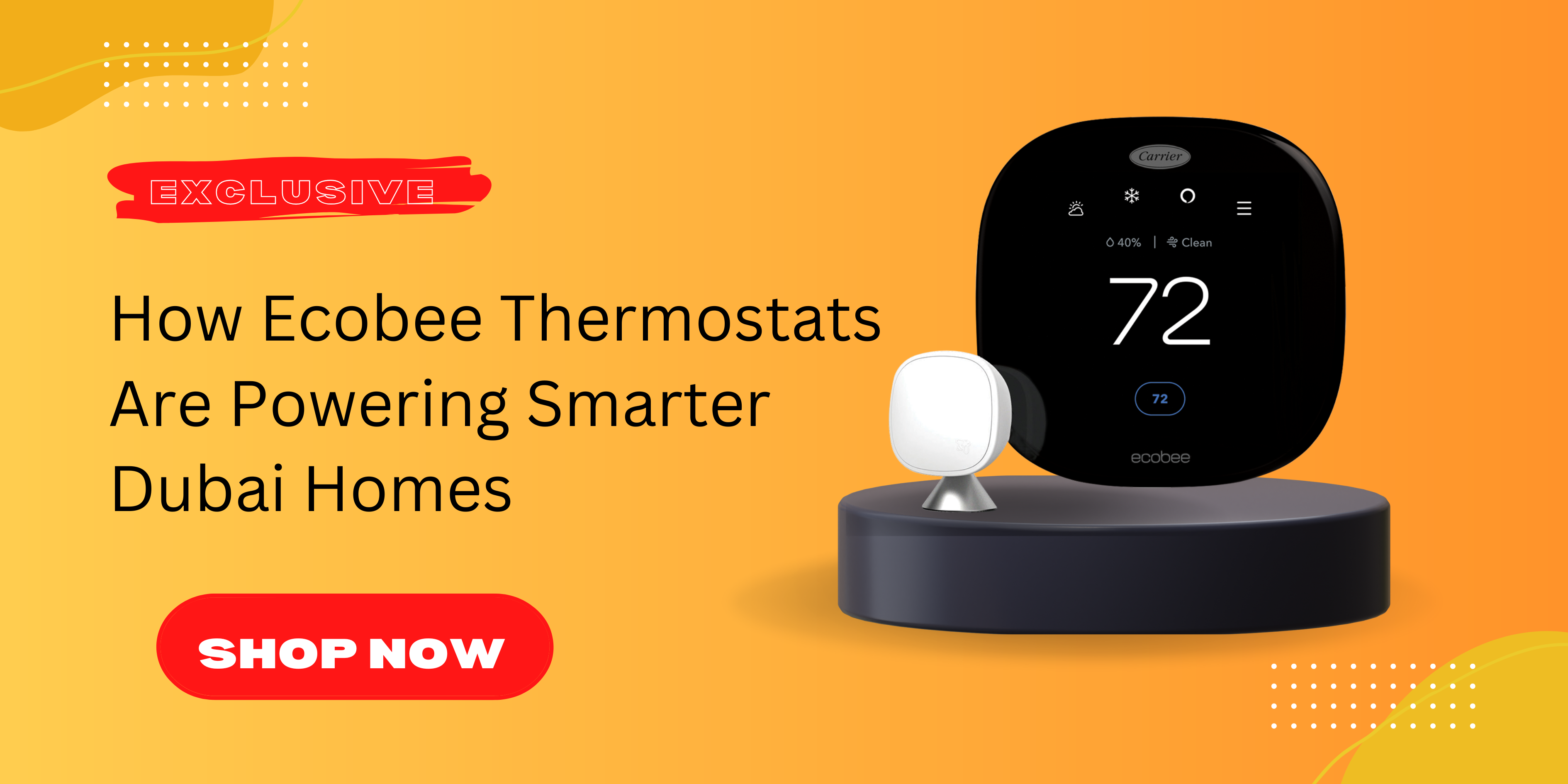 How Ecobee Thermostats Are Powering Smarter Dubai Homes